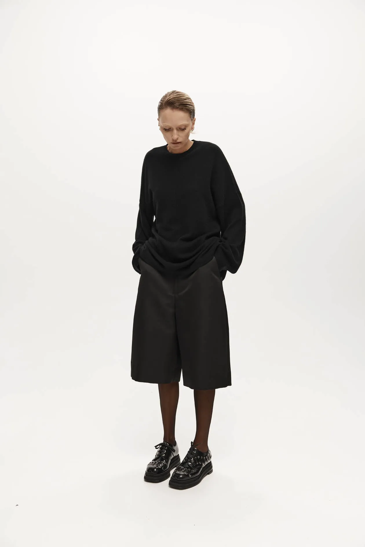 Gibson Knit in Wool Cashmere sold by Harris Tapper product image thumbnail 3