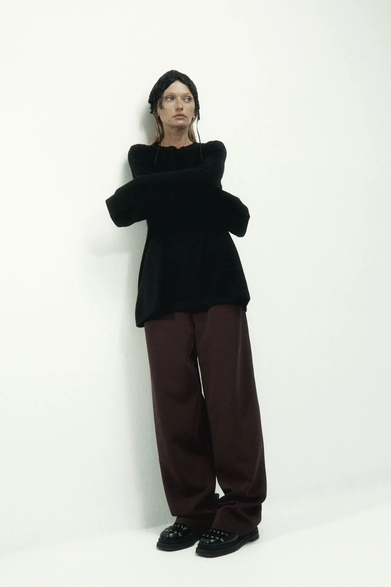 Gibson Knit in Wool Cashmere sold by Harris Tapper product image thumbnail 5