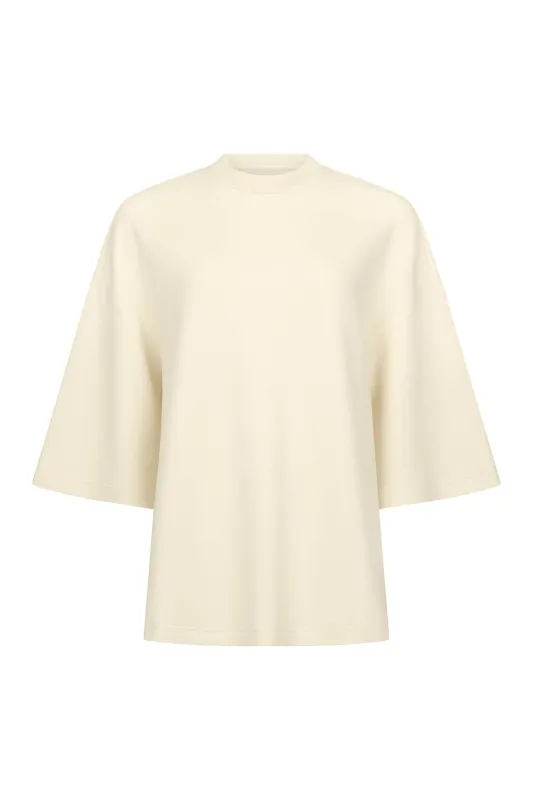 Quarter Gibson T-Shirt in Cotton sold by Harris Tapper