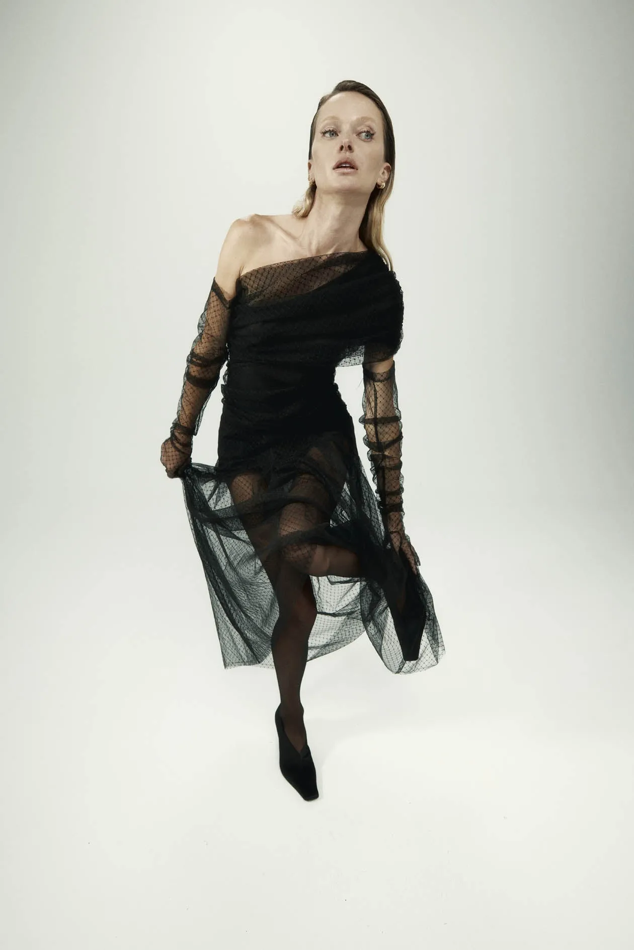 Bethany Top in Tulle sold by Harris Tapper product image thumbnail 4