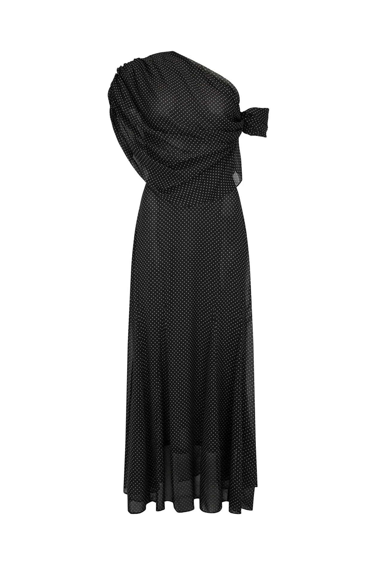 Lucille Dress in Silk Georgette sold by Harris Tapper