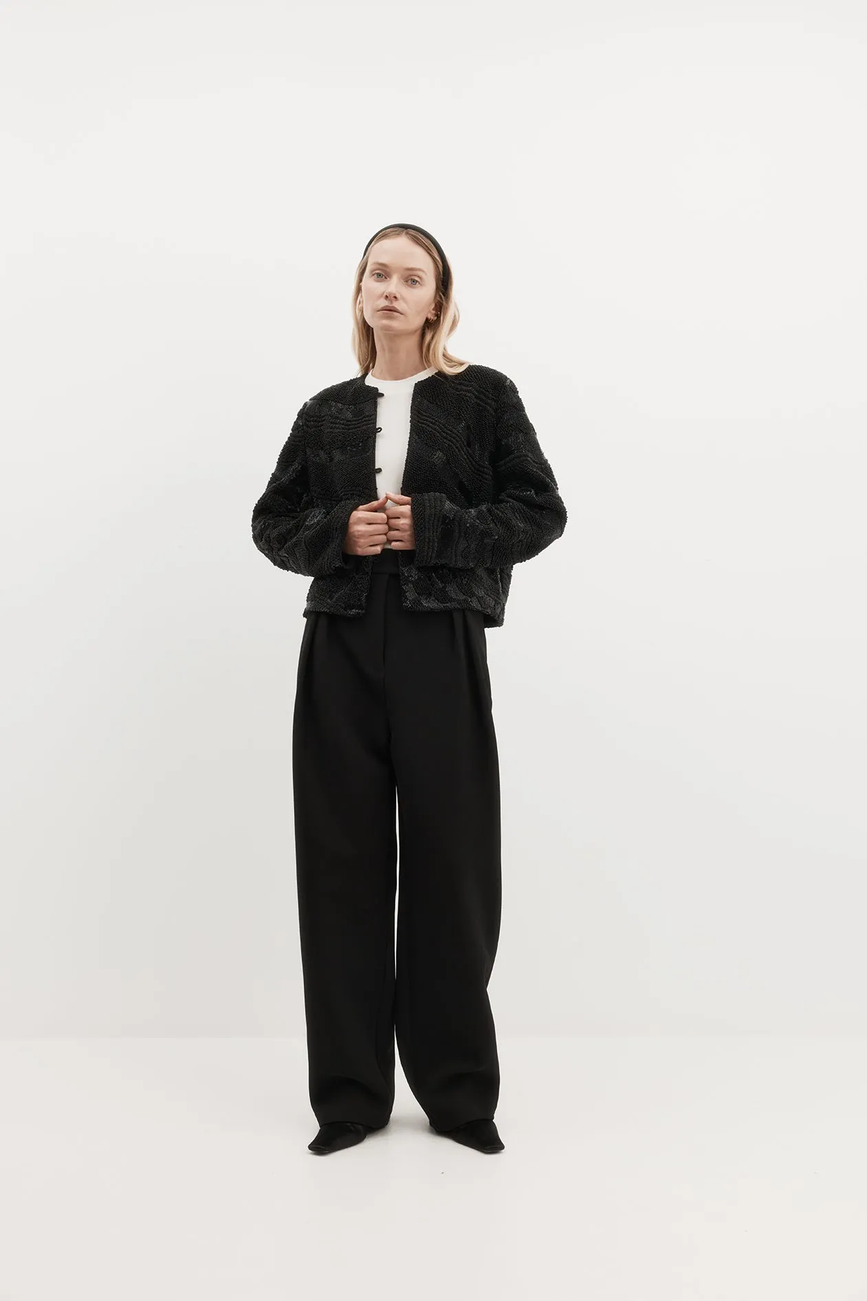 Tilmens Blazer in Beading sold by Harris Tapper product image thumbnail 3