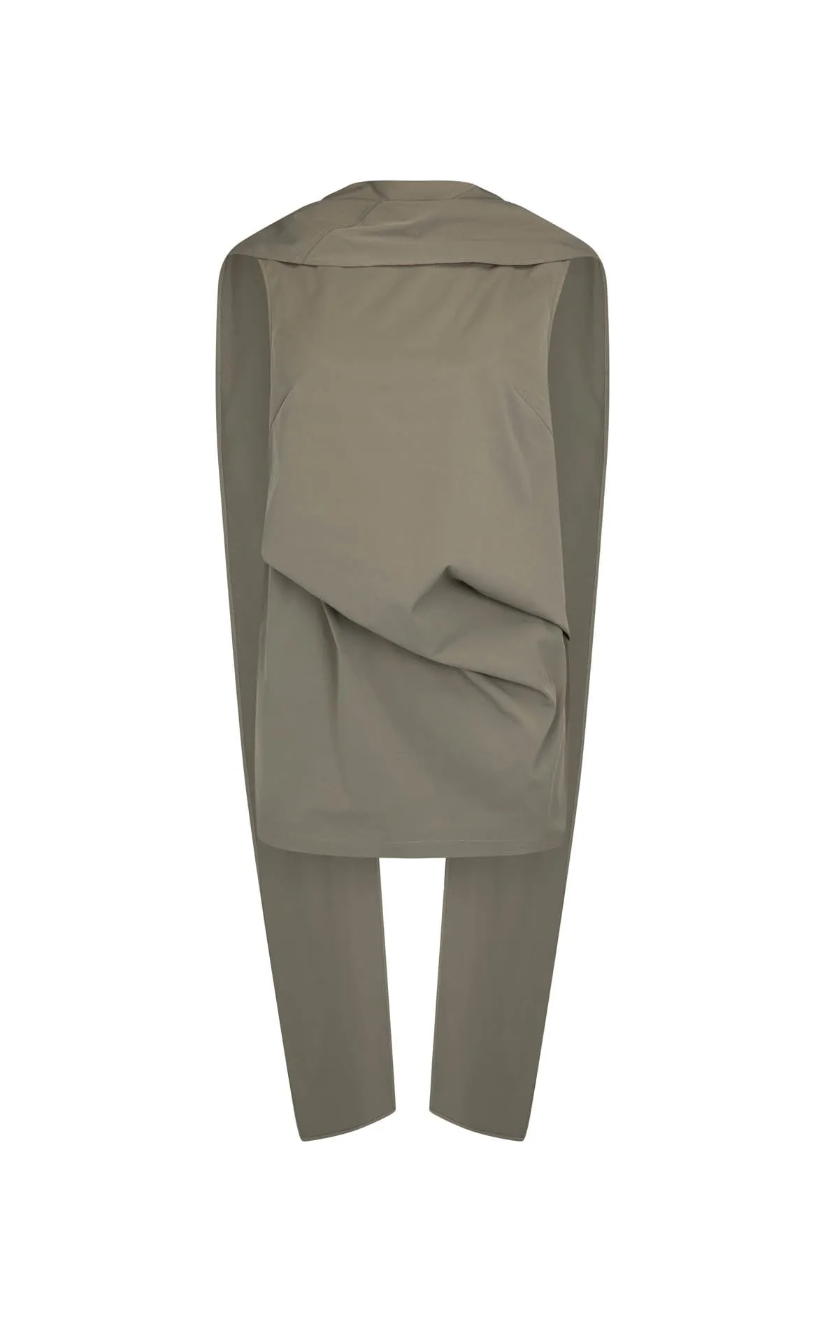 Laro Top in Tech Taffeta sold by Harris Tapper