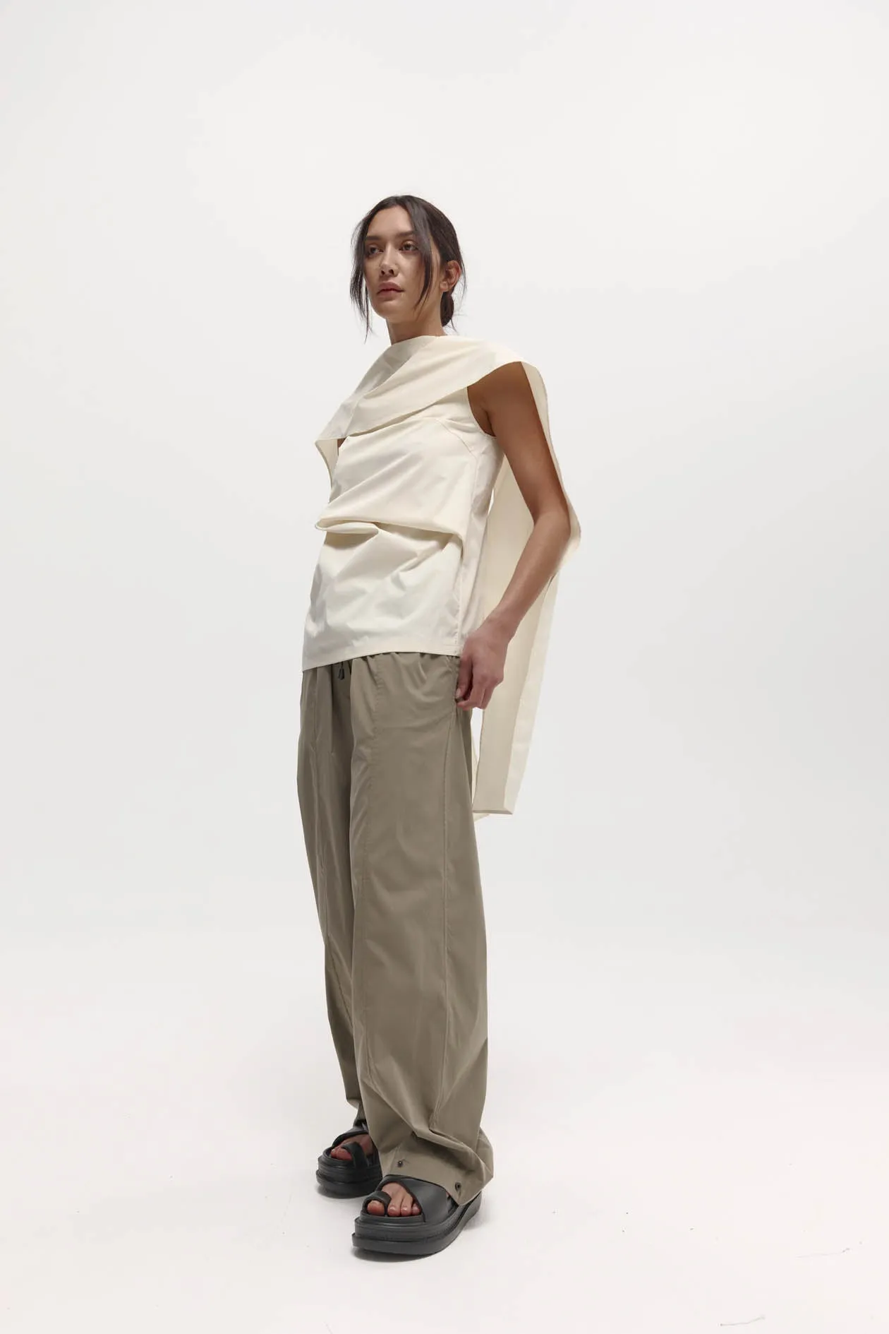 Laro Top in Tech Taffeta sold by Harris Tapper product image thumbnail 3