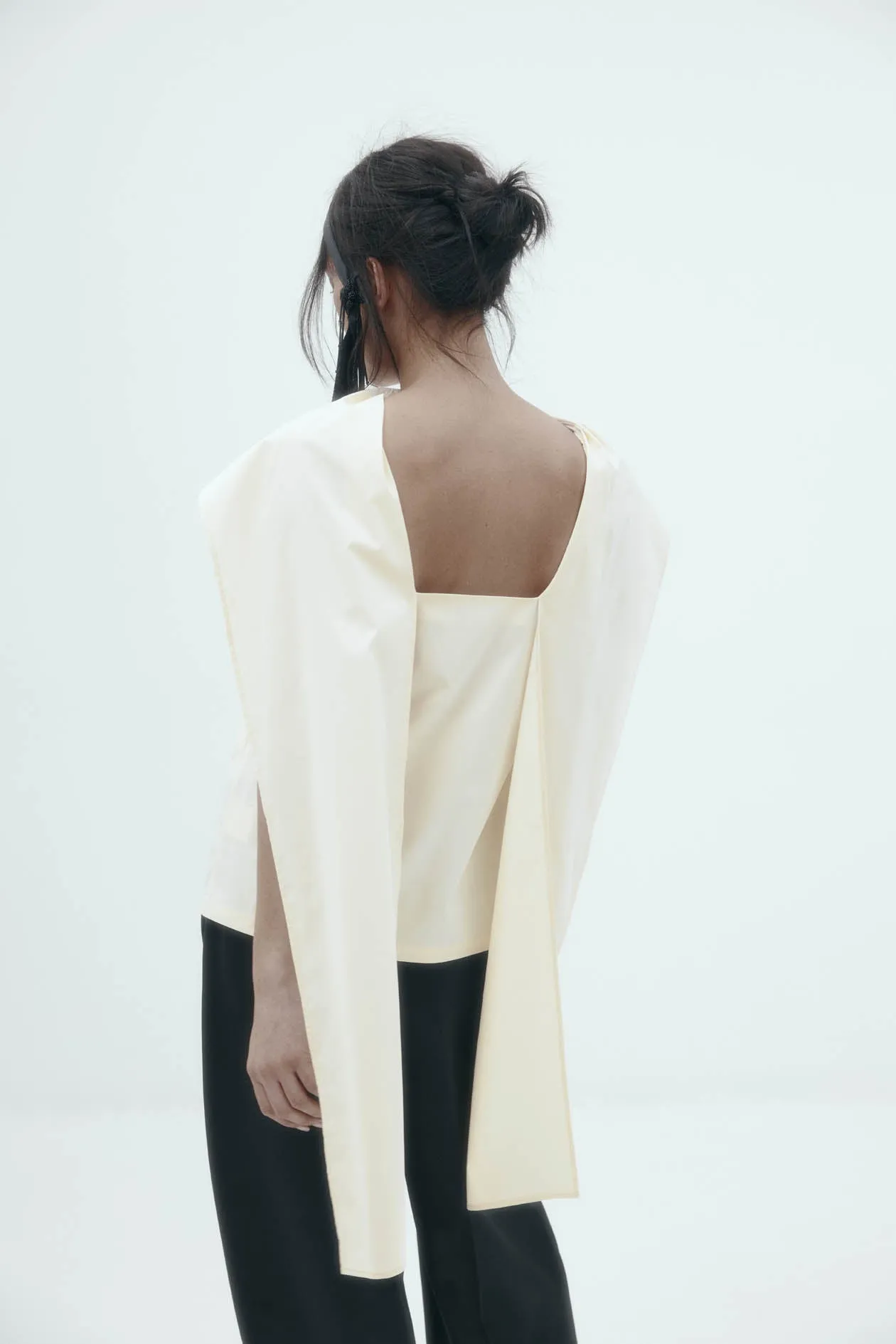 Laro Top in Tech Taffeta sold by Harris Tapper product image thumbnail 2