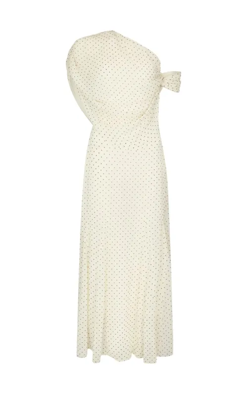 Lucille Dress in Silk Georgette sold by Harris Tapper