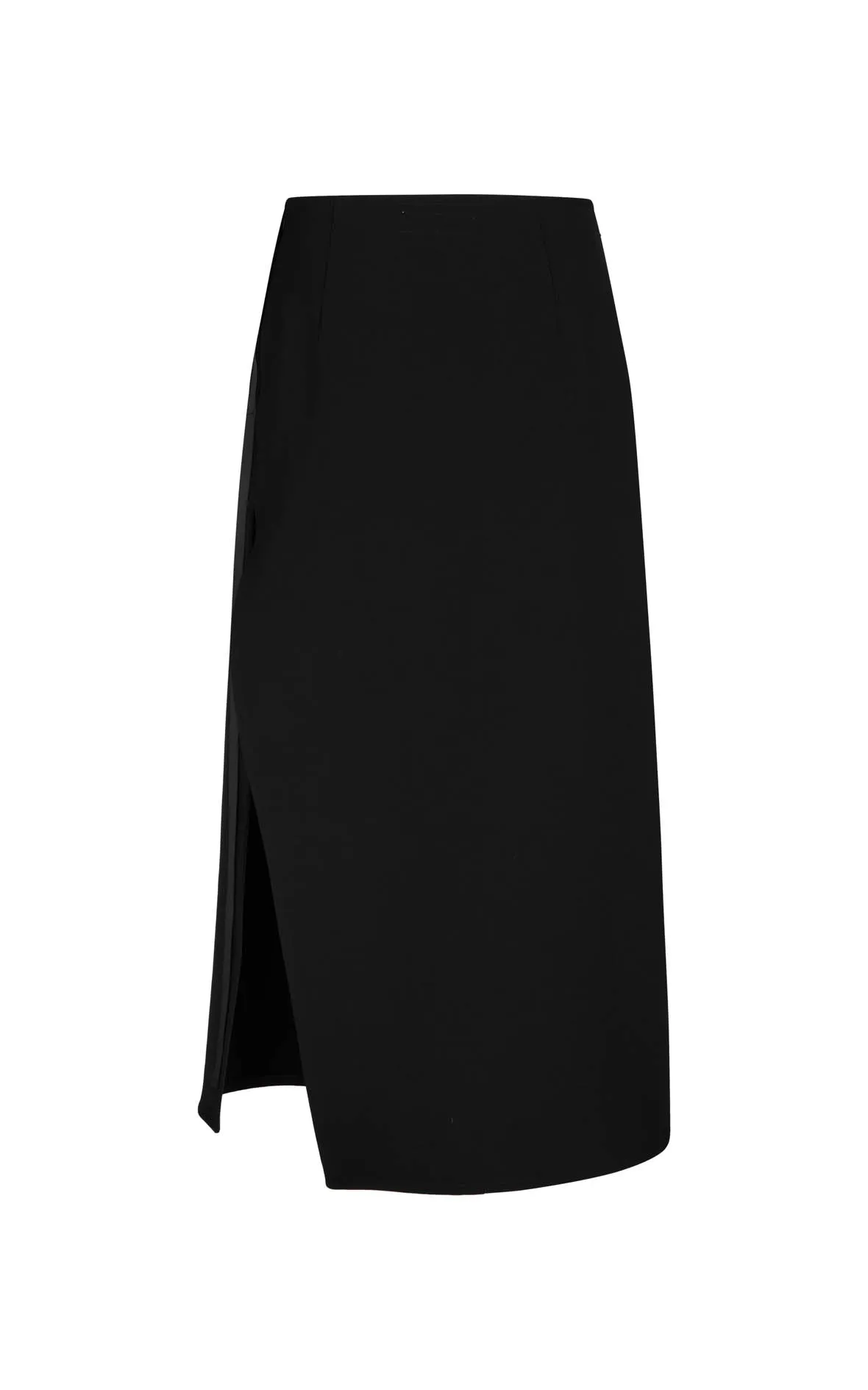 Viktor Skirt in Bonded Suiting sold by Harris Tapper