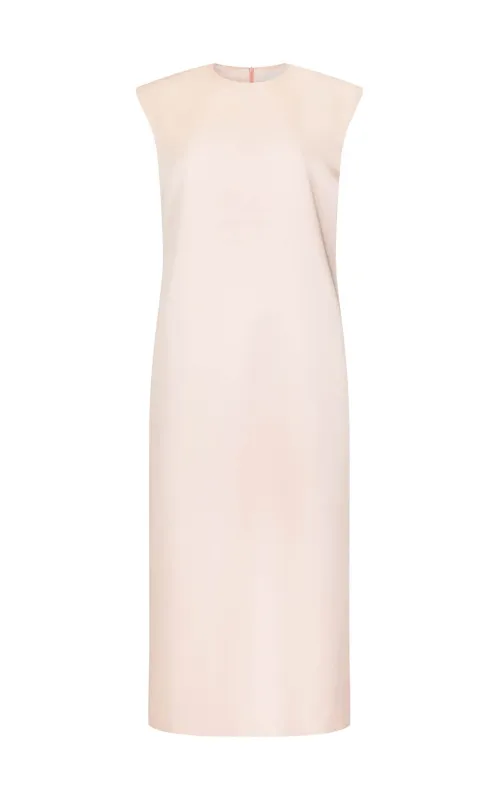 Garbo Dress in Satin sold by Harris Tapper