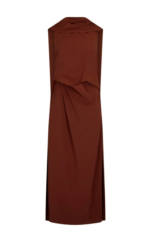 Laro Dress in Stretch Nylon sold by Harris Tapper