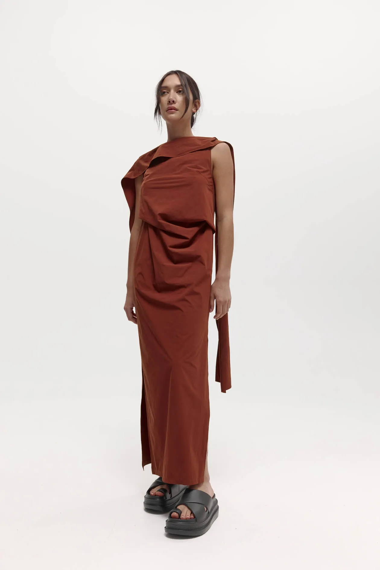 Laro Dress in Stretch Nylon sold by Harris Tapper product image thumbnail 3