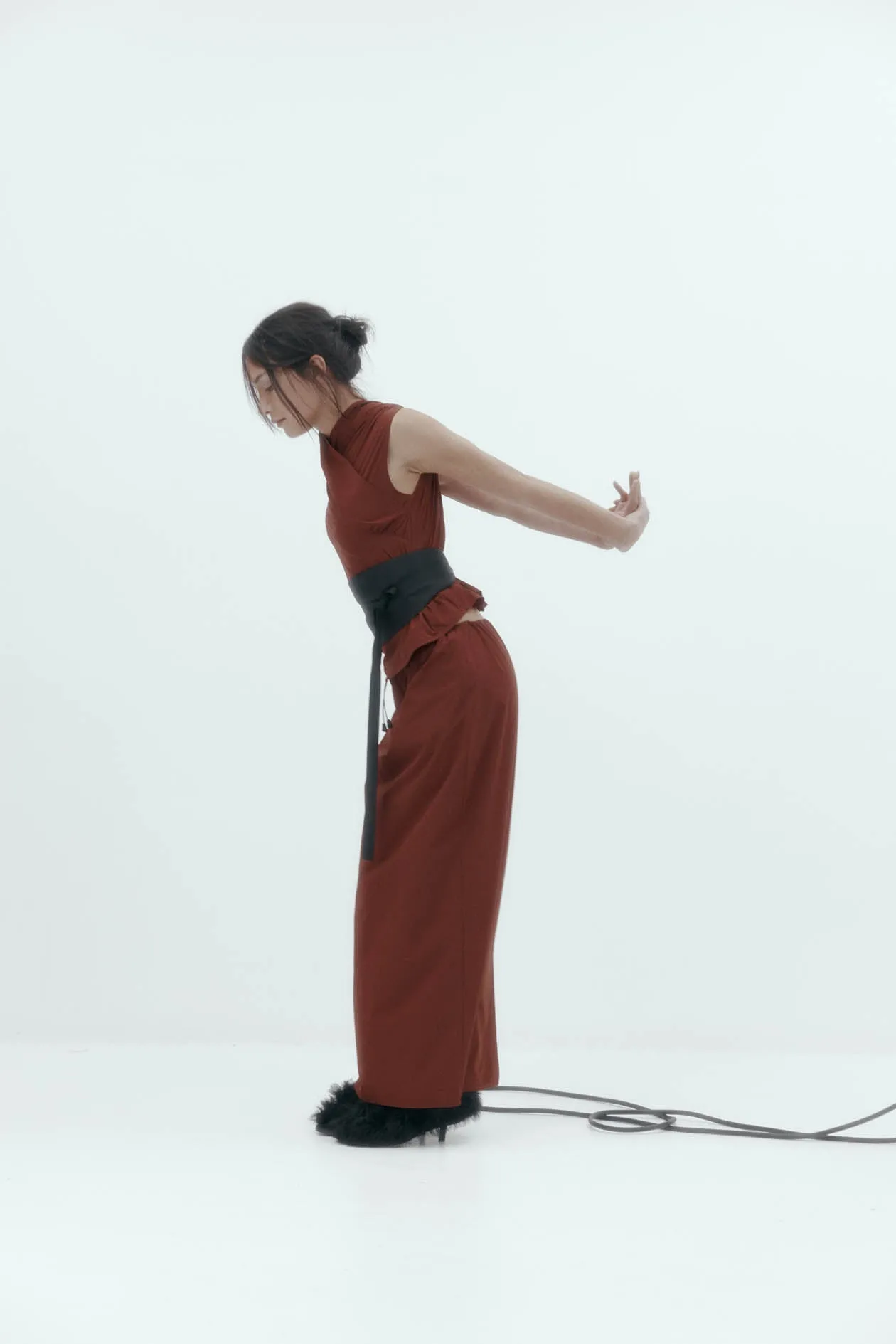 Chaimberlain Top in Stretch Nylon sold by Harris Tapper product image thumbnail 2