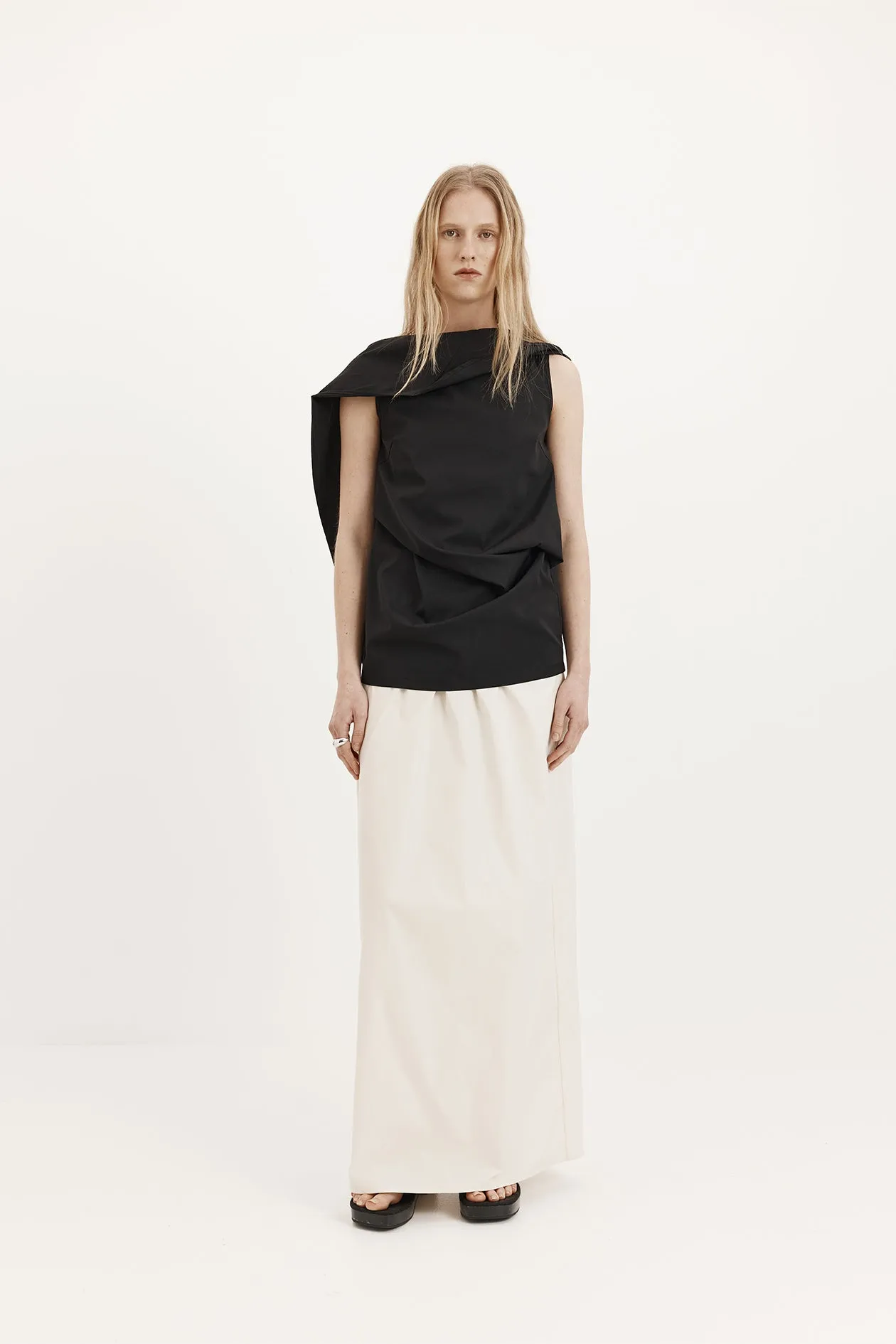 Laro Top in Tech Taffeta sold by Harris Tapper product image thumbnail 2