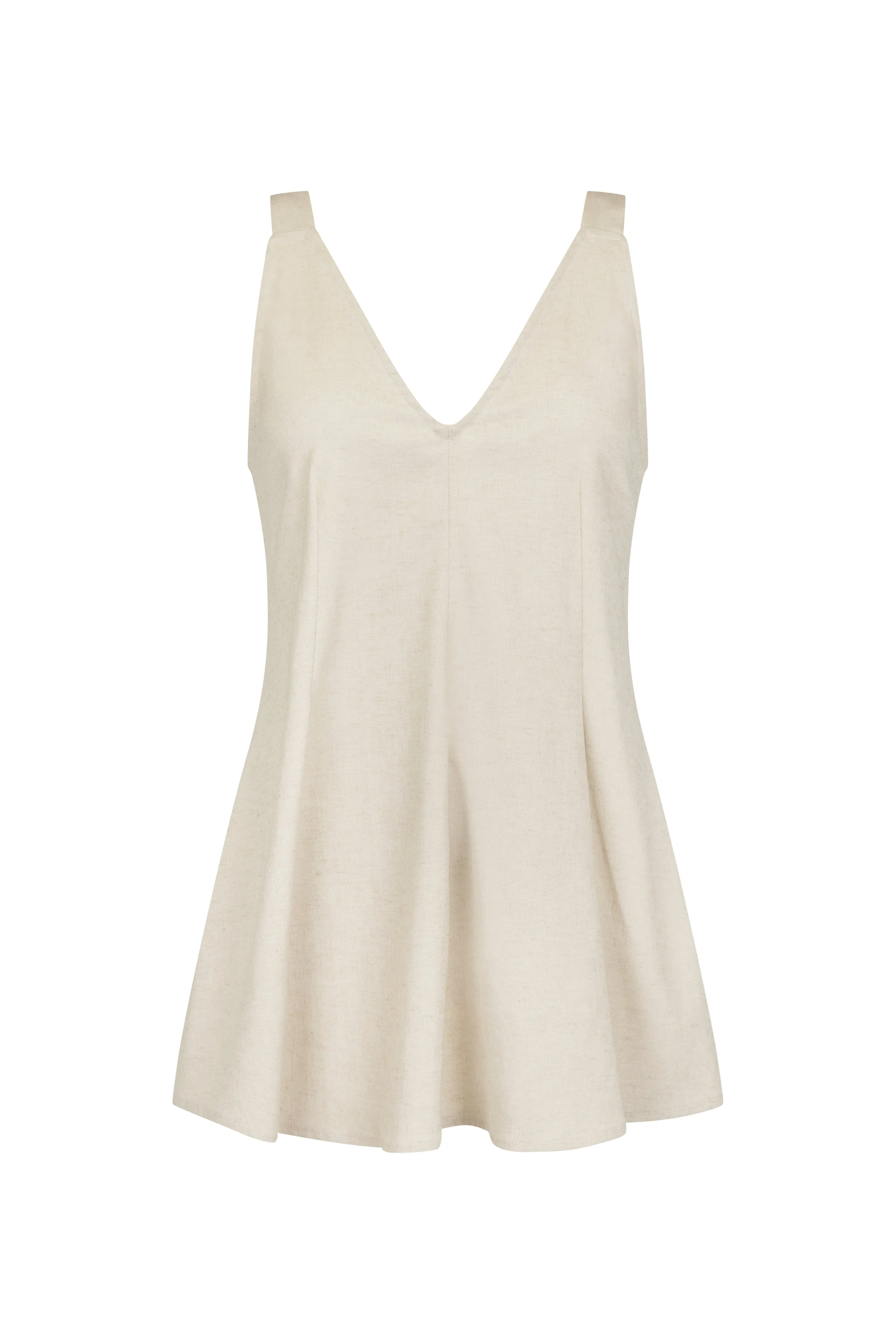 Lucinda Top in Summer Suiting sold by Harris Tapper