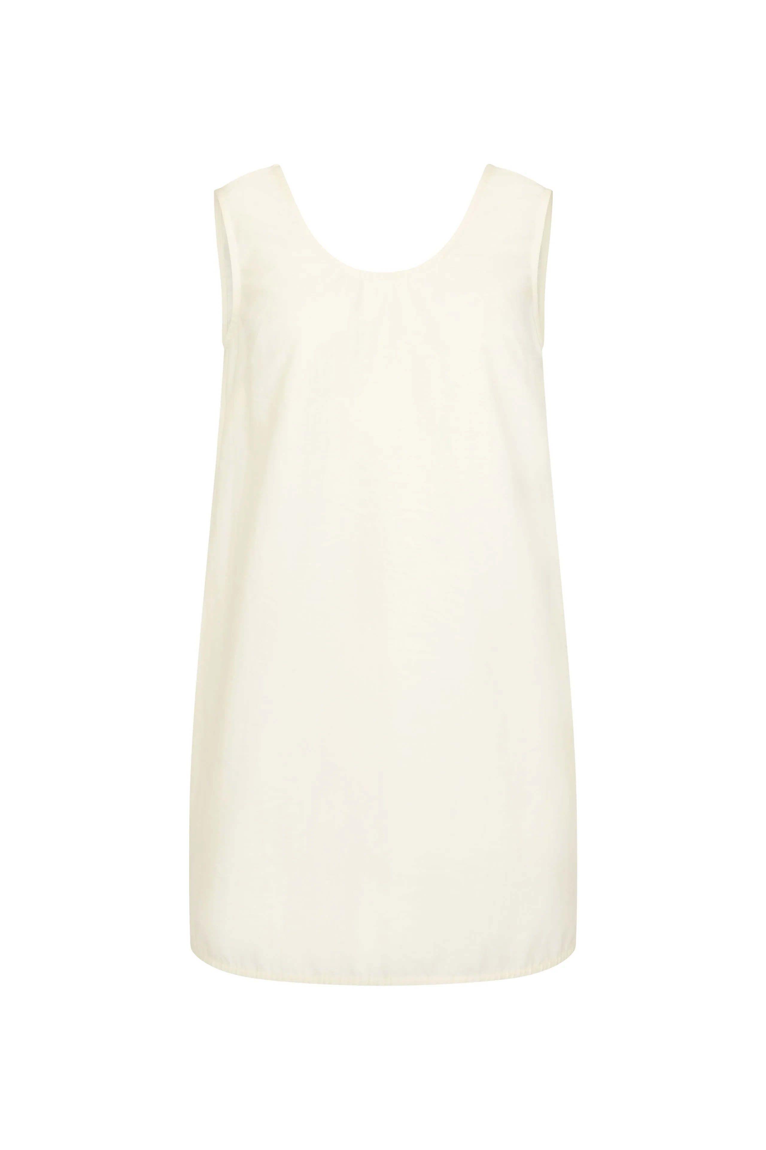 Gigi Mini Dress in Washed Cotton sold by Harris Tapper