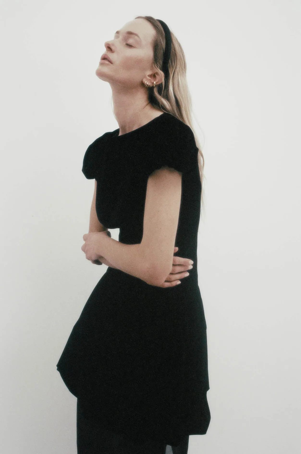 Macy Dress in Velvet sold by Harris Tapper product image thumbnail 4