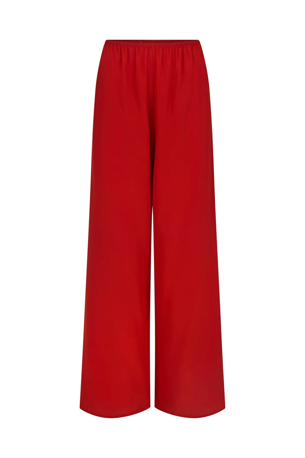 Irving Trouser in Silk Crepe de Chine sold by Harris Tapper