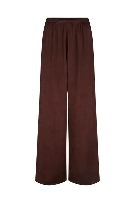 Irving Trouser in Jacquard Satin sold by Harris Tapper