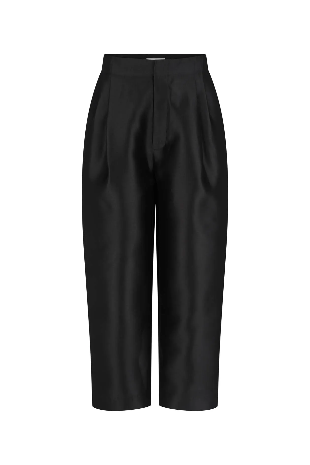 Colleen Trouser in Satin Twill sold by Harris Tapper