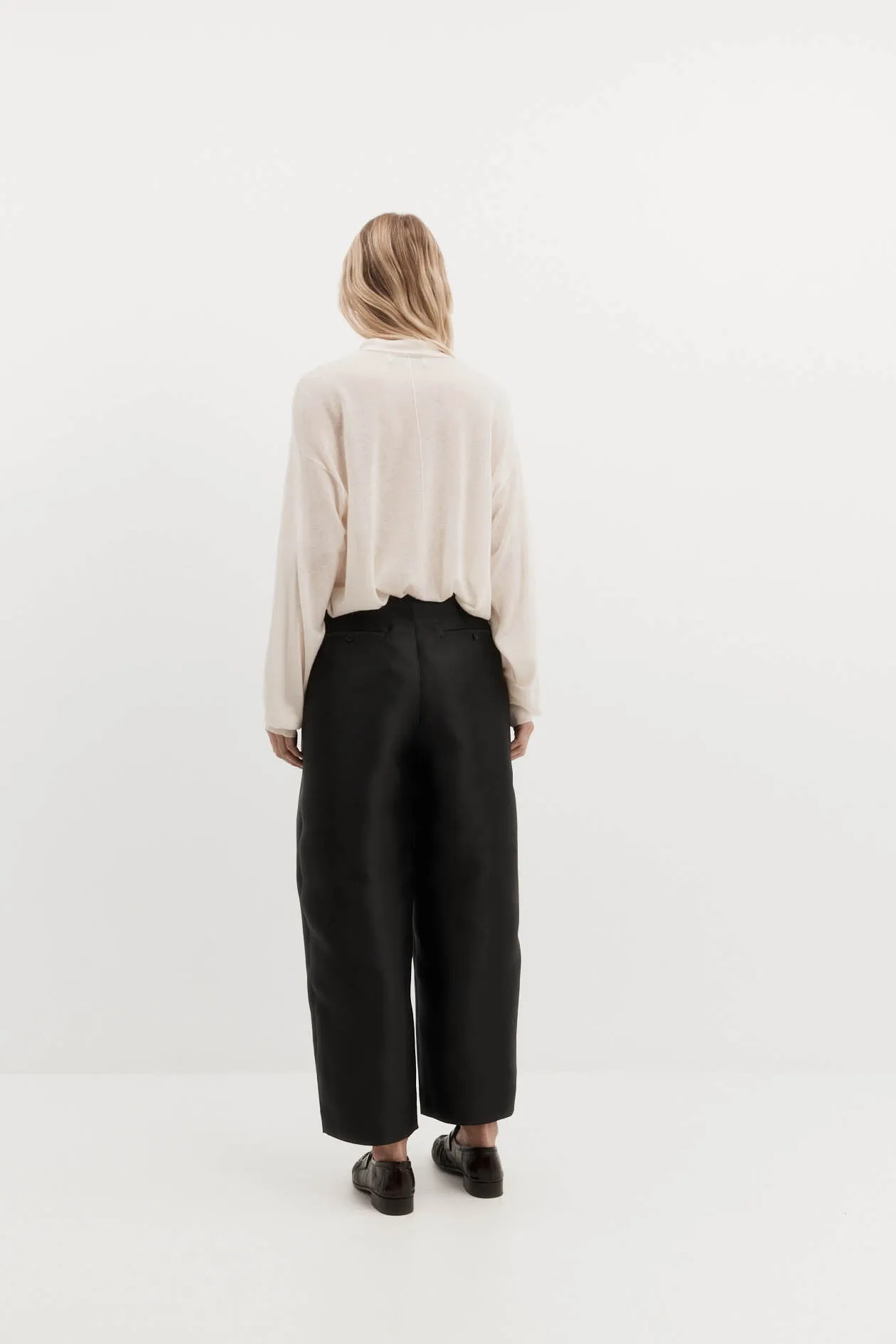 Colleen Trouser in Satin Twill sold by Harris Tapper product image thumbnail 5