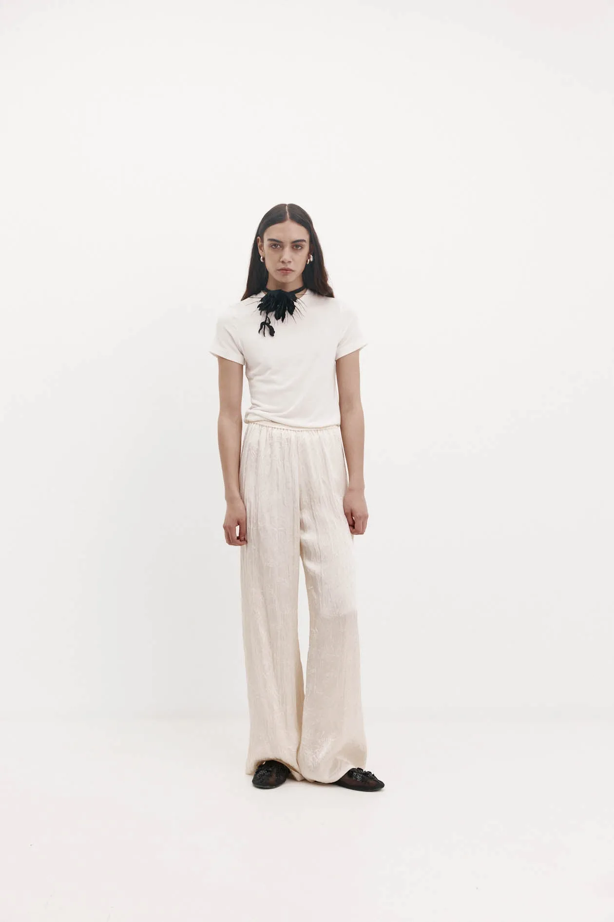 Irving Trouser in Jacquard Satin sold by Harris Tapper product image thumbnail 2