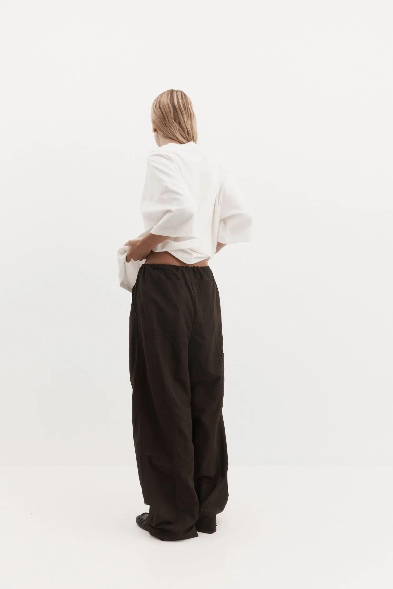 Tanaka Trouser in Nylon sold by Harris Tapper product image thumbnail 5
