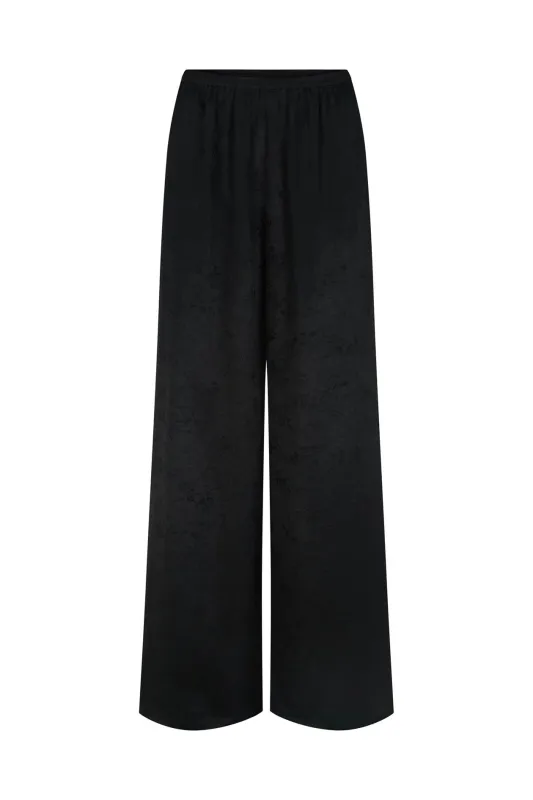 Irving Trouser in Jacquard Satin sold by Harris Tapper