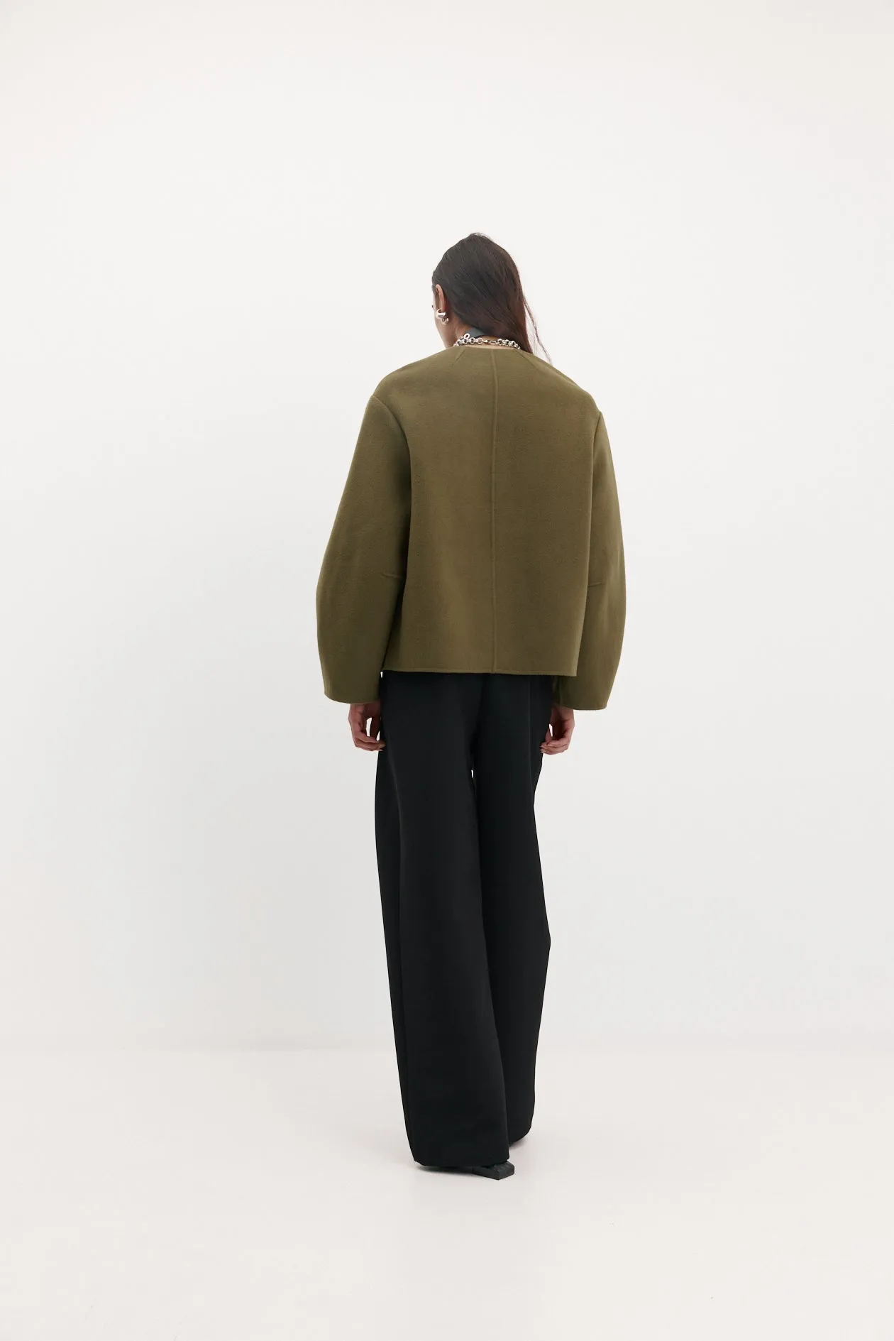 Angelo Jacket in Lambs Wool sold by Harris Tapper product image thumbnail 4