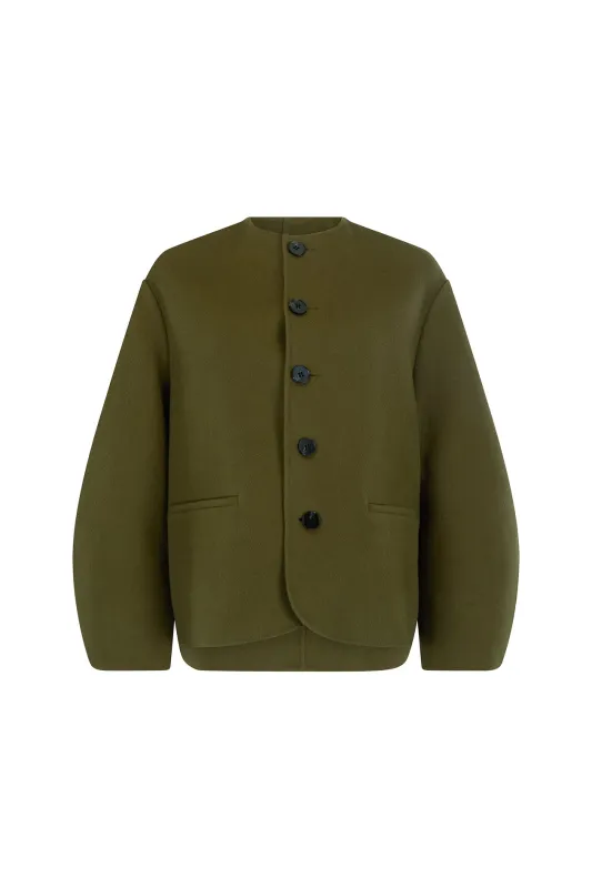 Angelo Jacket in Lambs Wool made by Harris Tapper