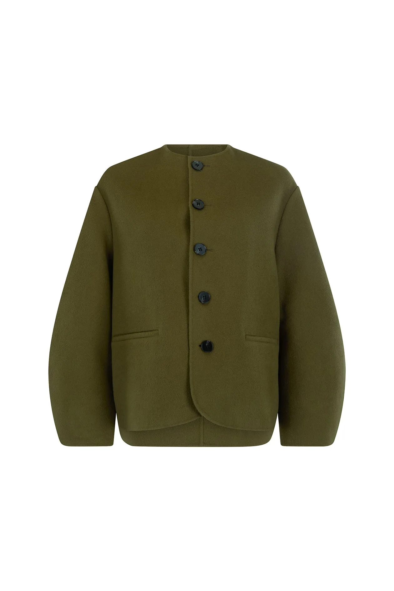 Angelo Jacket in Lambs Wool sold by Harris Tapper