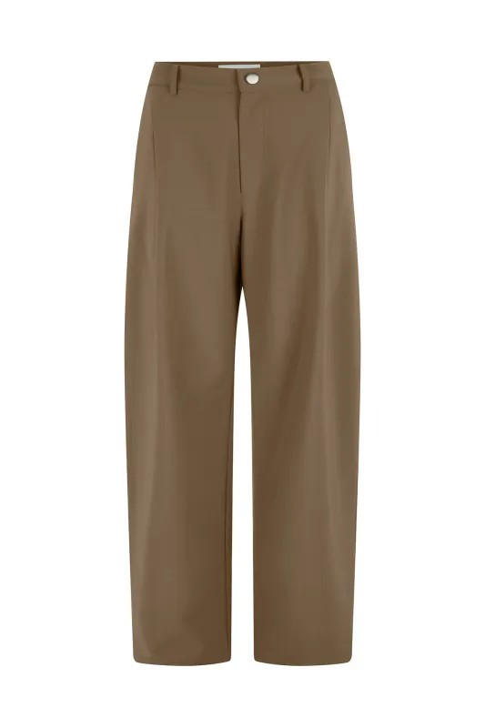 Cail Trouser in Wool Suiting made by Harris Tapper