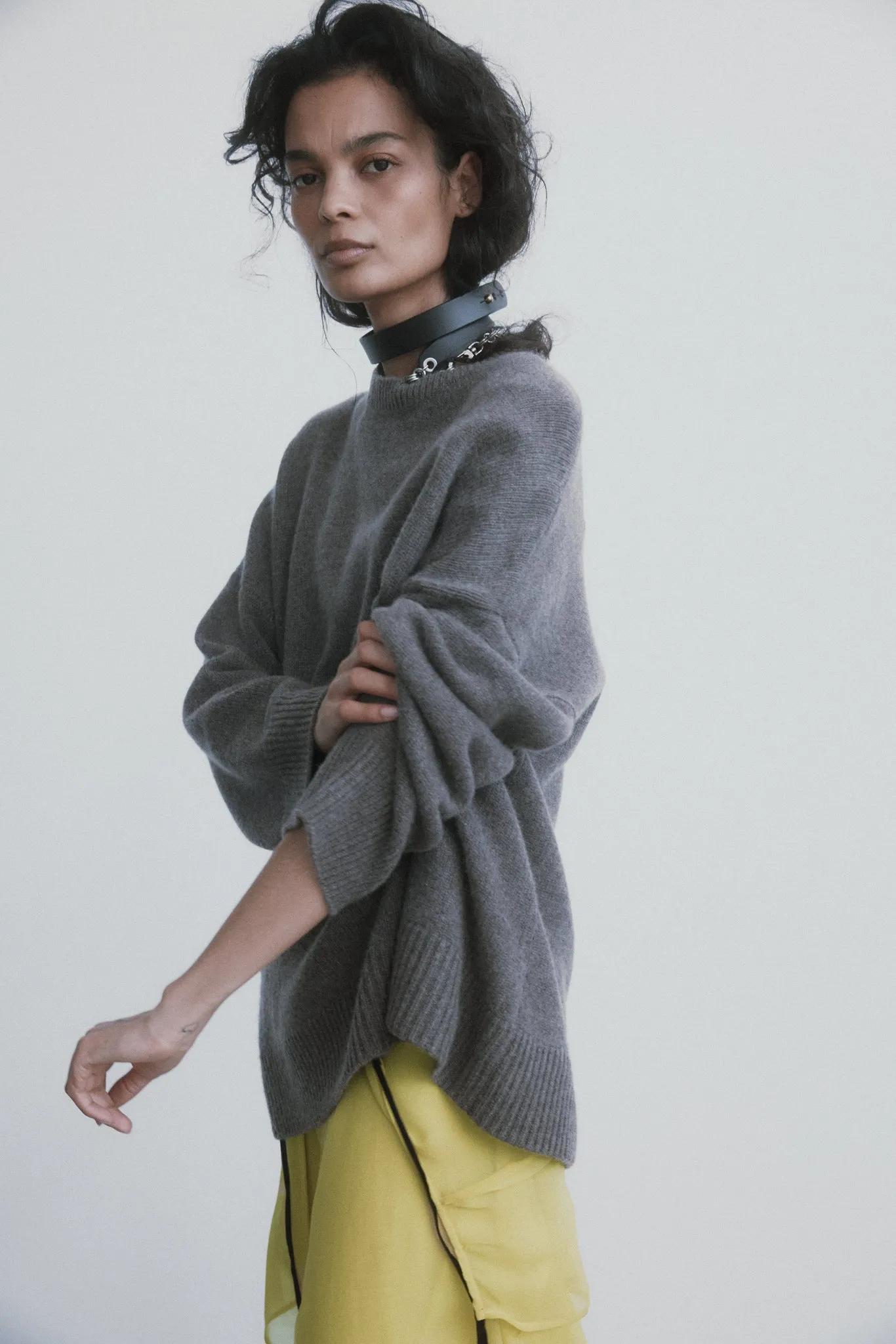 Kiki Knit in Wool Cashmere sold by Harris Tapper product image thumbnail 4