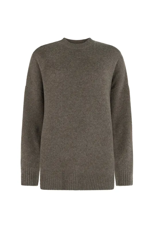 Kiki Knit in Wool Cashmere made by Harris Tapper
