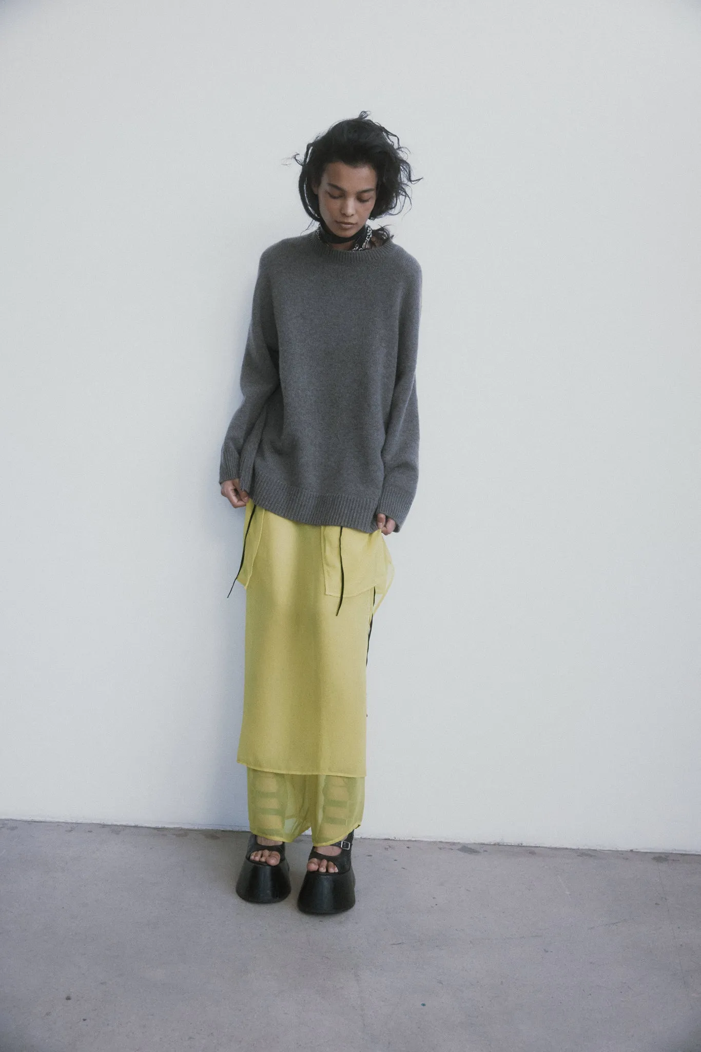 Kiki Knit in Wool Cashmere sold by Harris Tapper product image thumbnail 5