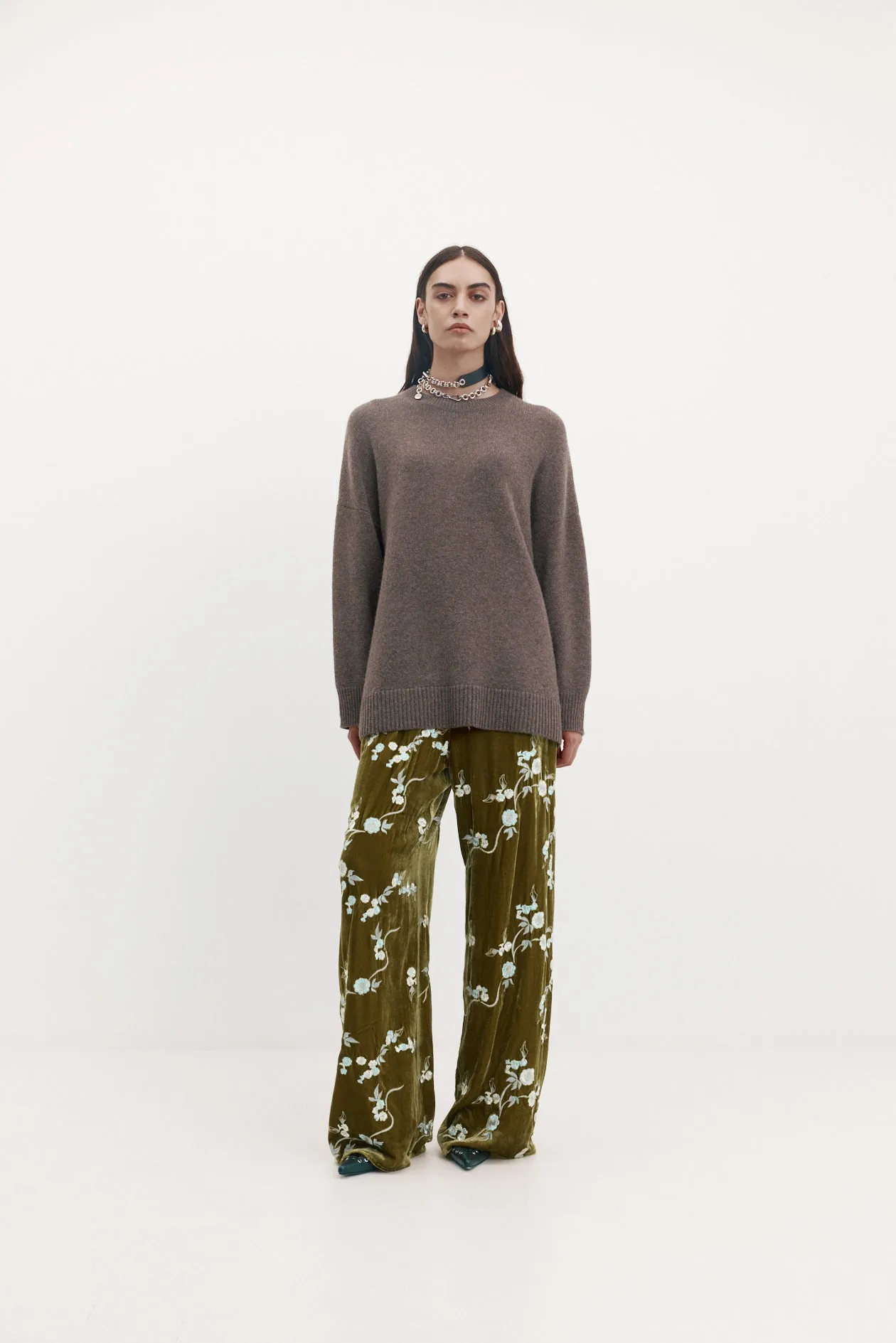 Kiki Knit in Wool Cashmere sold by Harris Tapper product image thumbnail 2