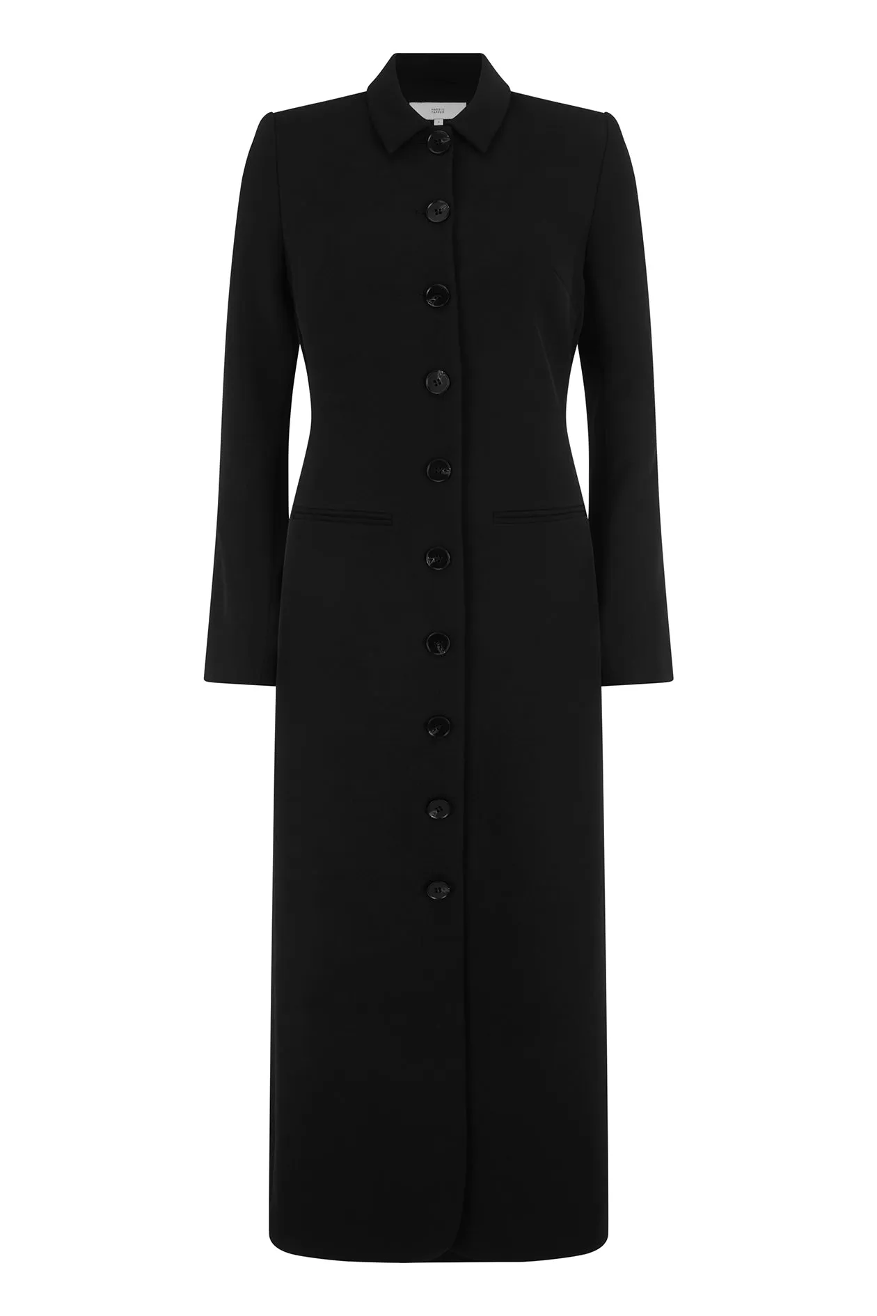 Bardot Coat in Bonded Suiting sold by Harris Tapper