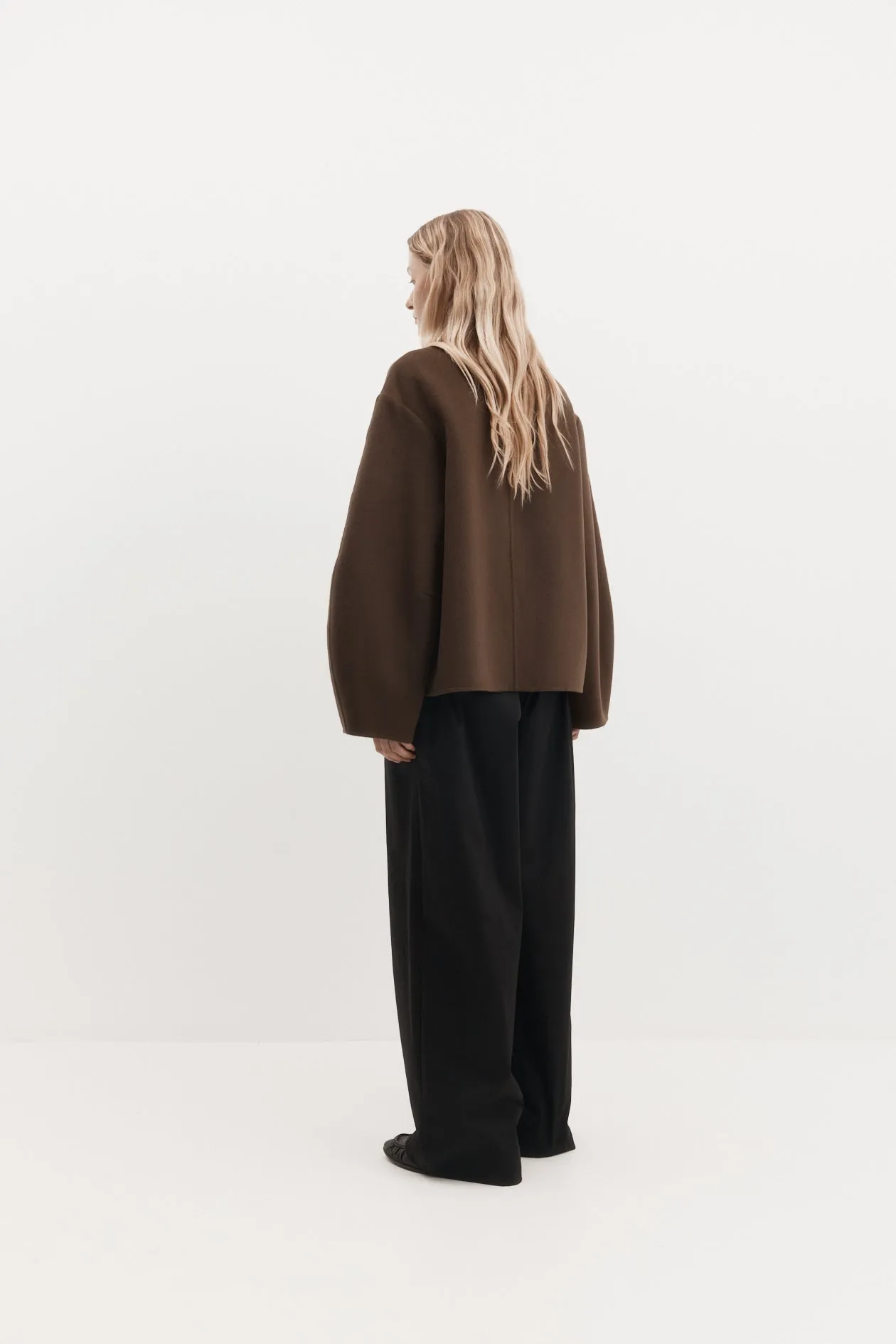 Angelo Jacket in Lambs Wool sold by Harris Tapper product image thumbnail 3