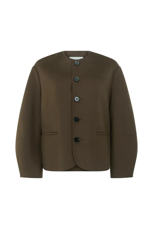 Angelo Jacket in Lambs Wool made by Harris Tapper