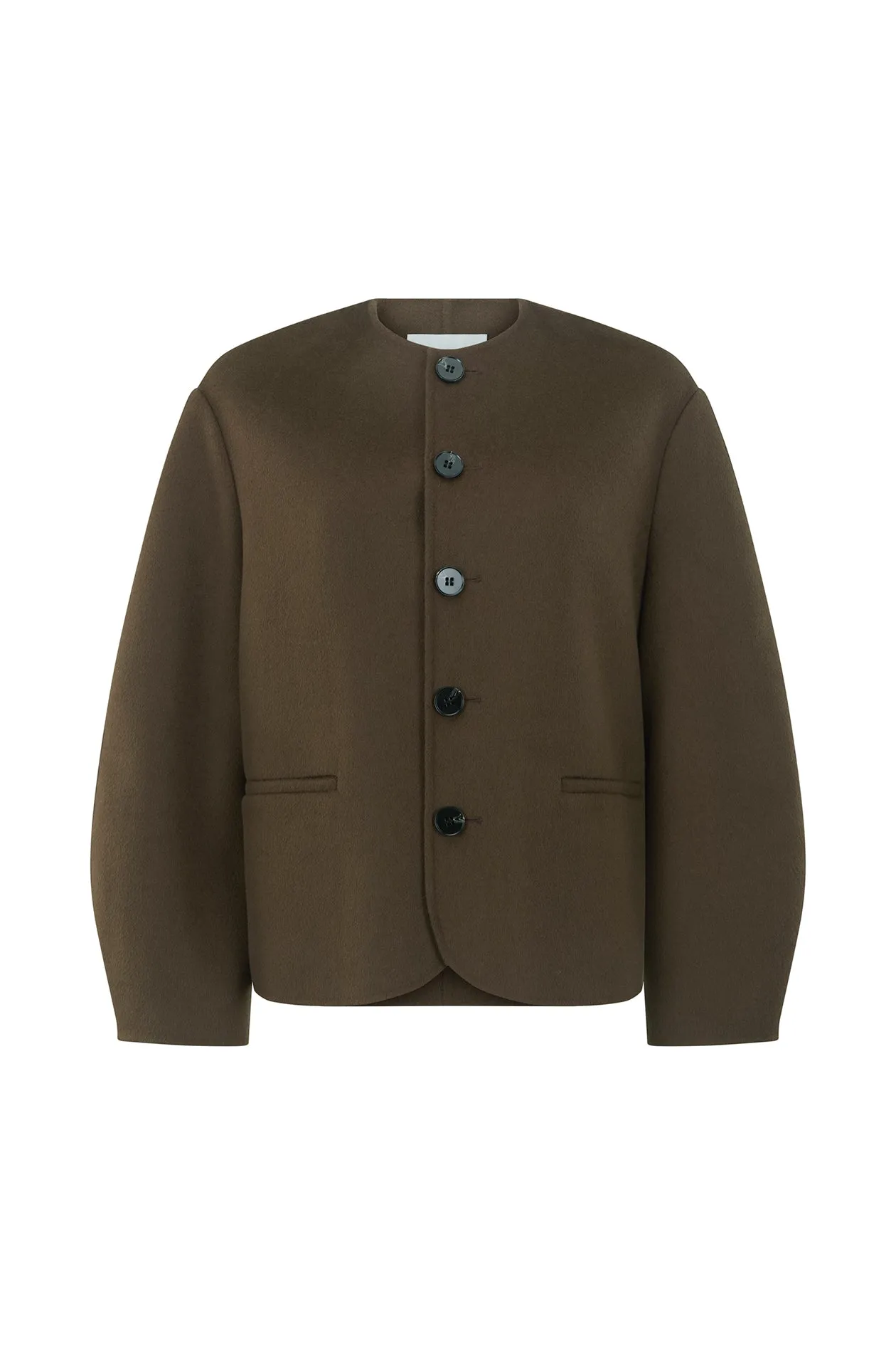 Angelo Jacket in Lambs Wool sold by Harris Tapper
