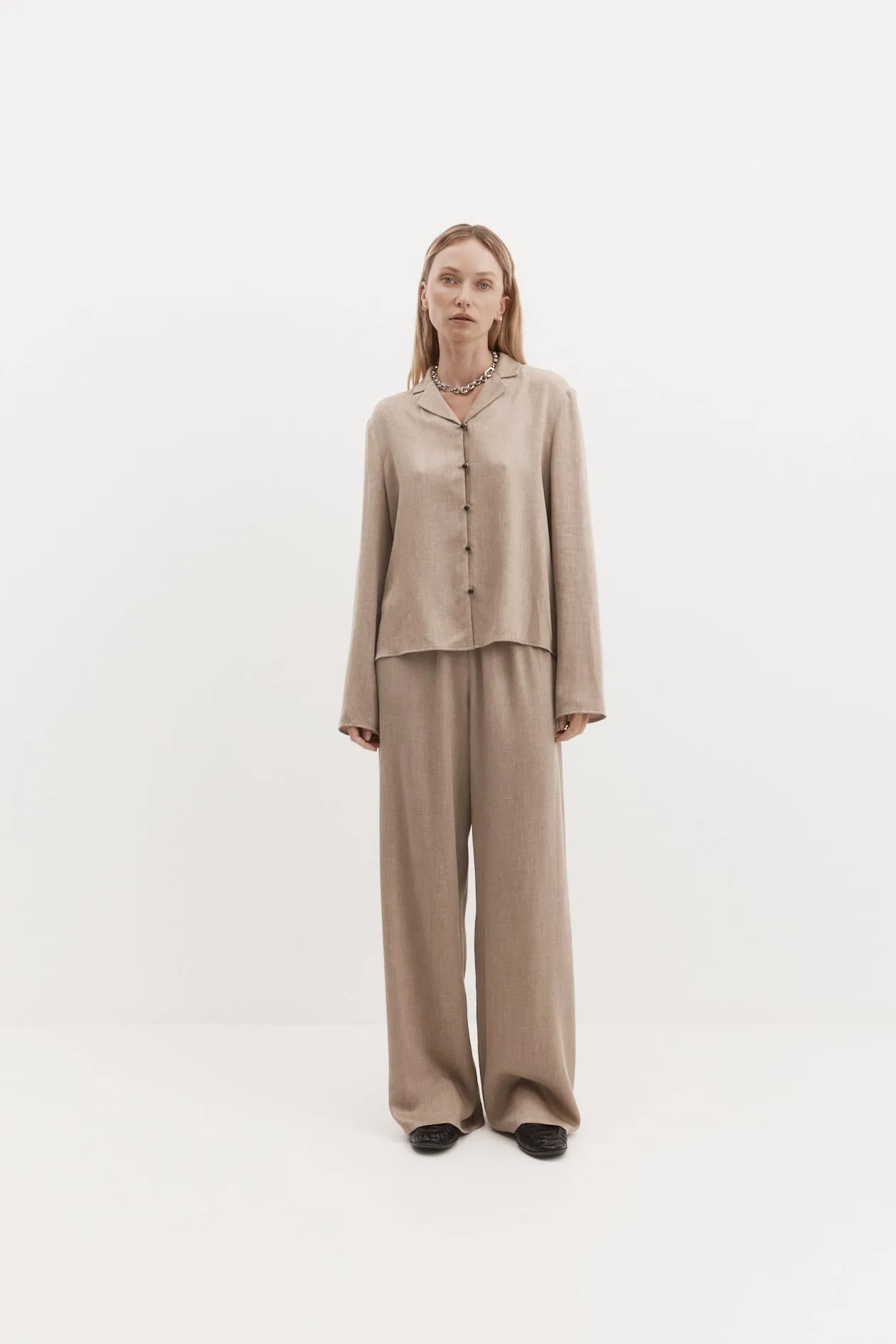 Iris Shirt in Tencel Twill sold by Harris Tapper product image thumbnail 2
