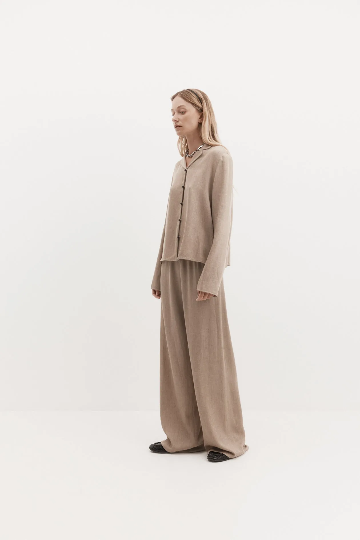 Iris Shirt in Tencel Twill sold by Harris Tapper product image thumbnail 3
