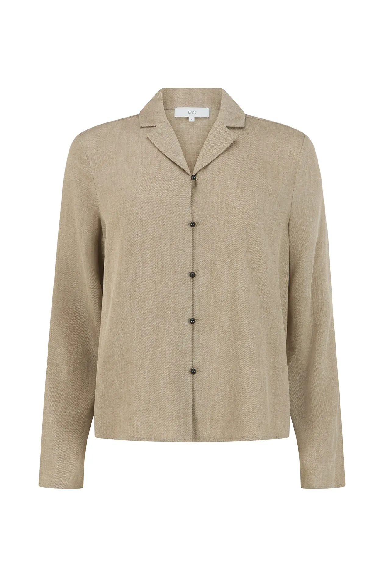 Iris Shirt in Tencel Twill sold by Harris Tapper