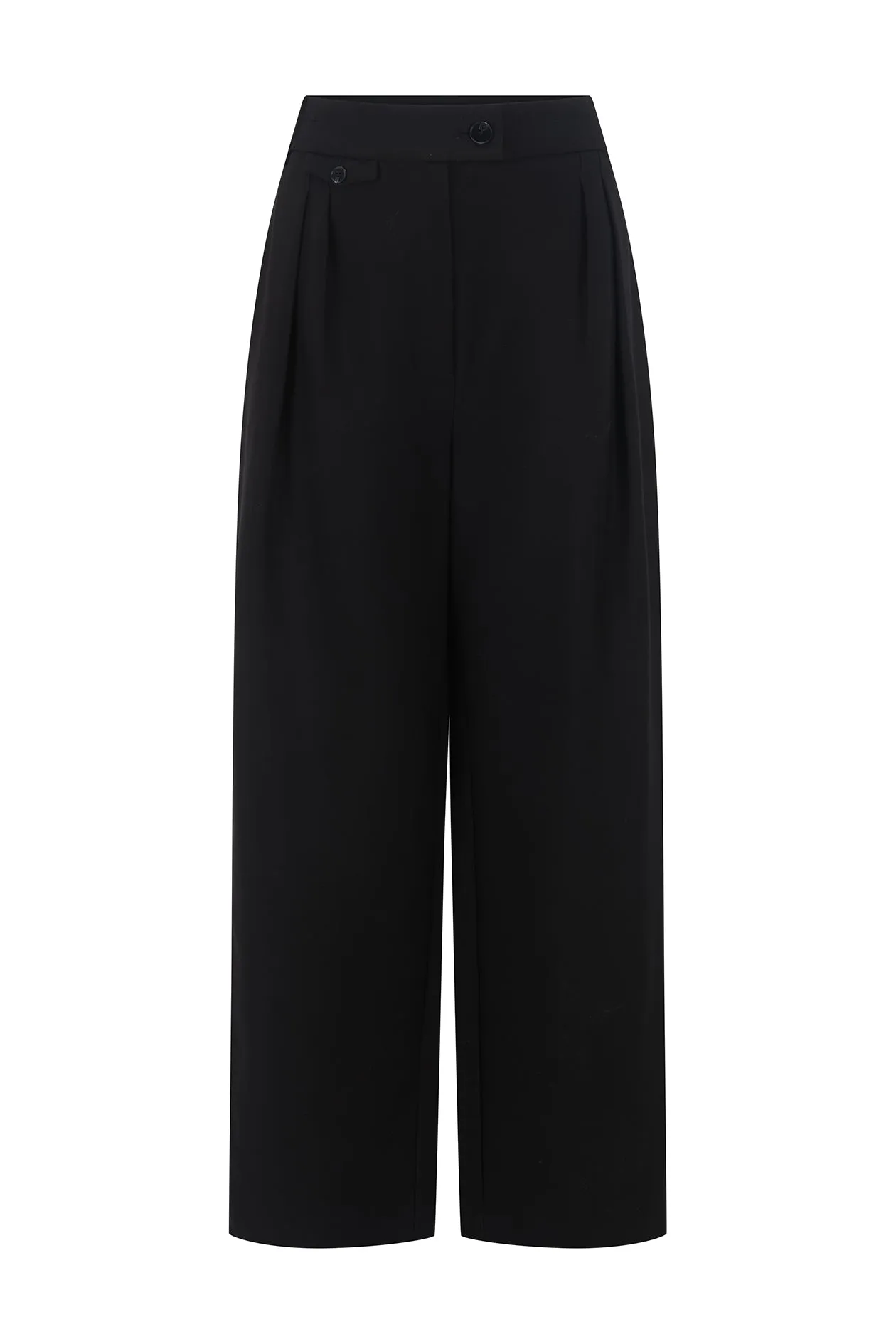 Bruno Trouser in Wool Tencel Suiting sold by Harris Tapper
