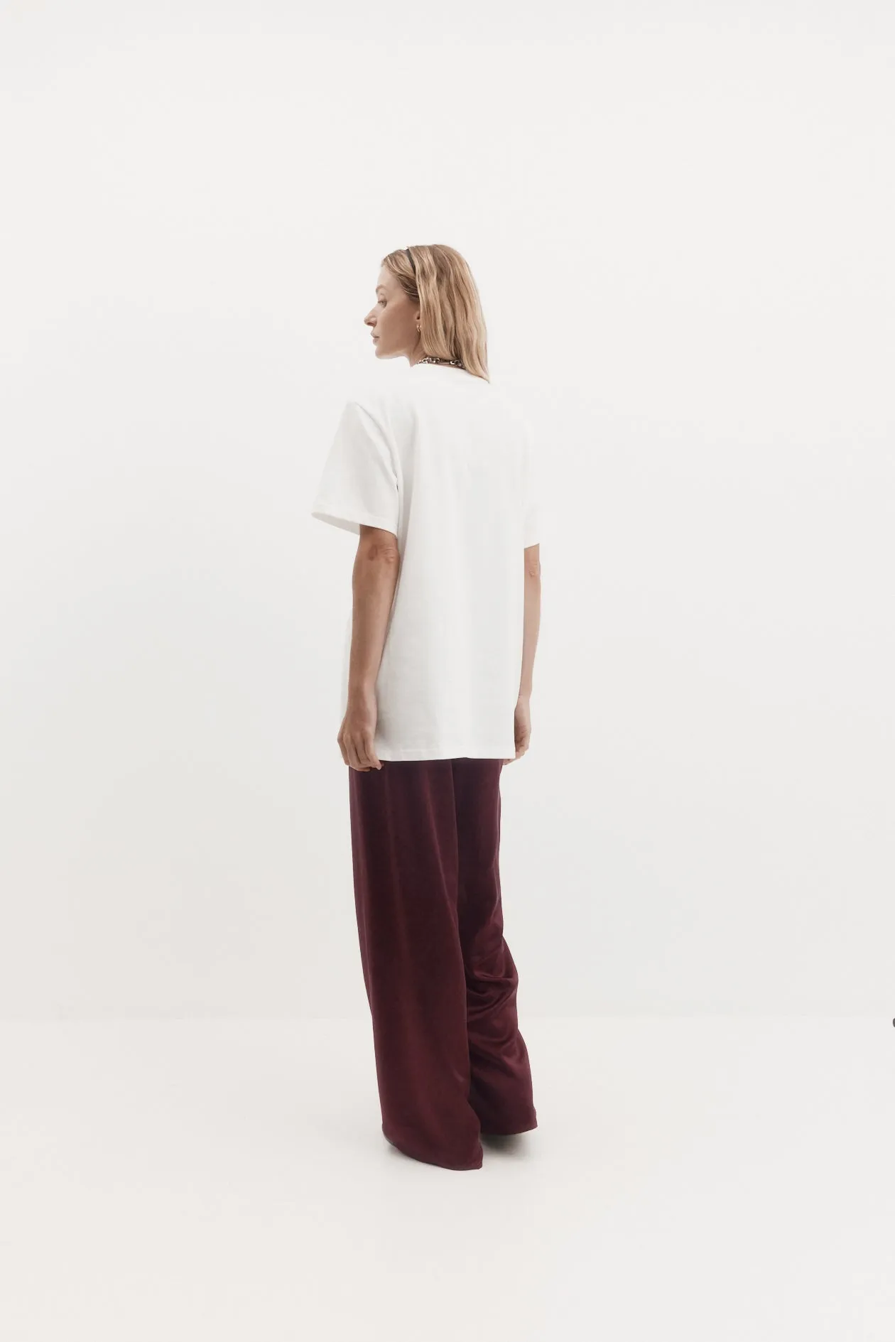 Drew T-Shirt in Brushed Cotton sold by Harris Tapper product image thumbnail 2