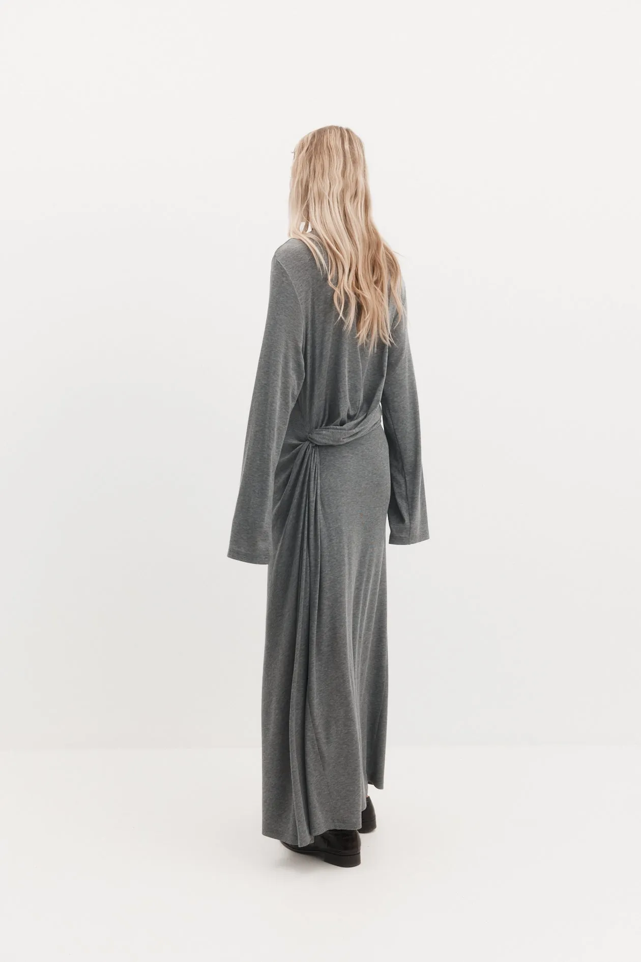 Teller Dress in Tencel Jersey sold by Harris Tapper product image thumbnail 4