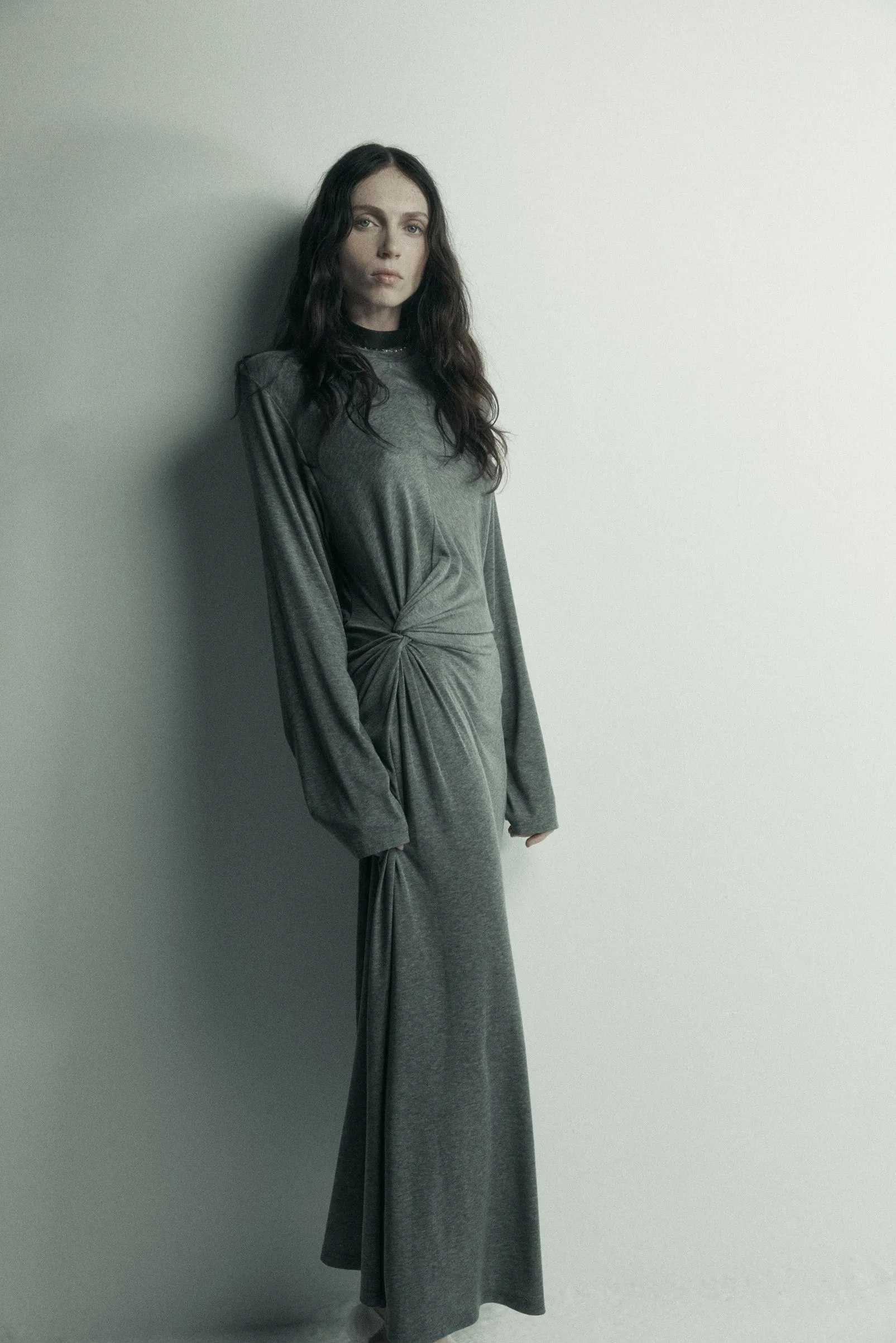 Teller Dress in Tencel Jersey sold by Harris Tapper product image thumbnail 5