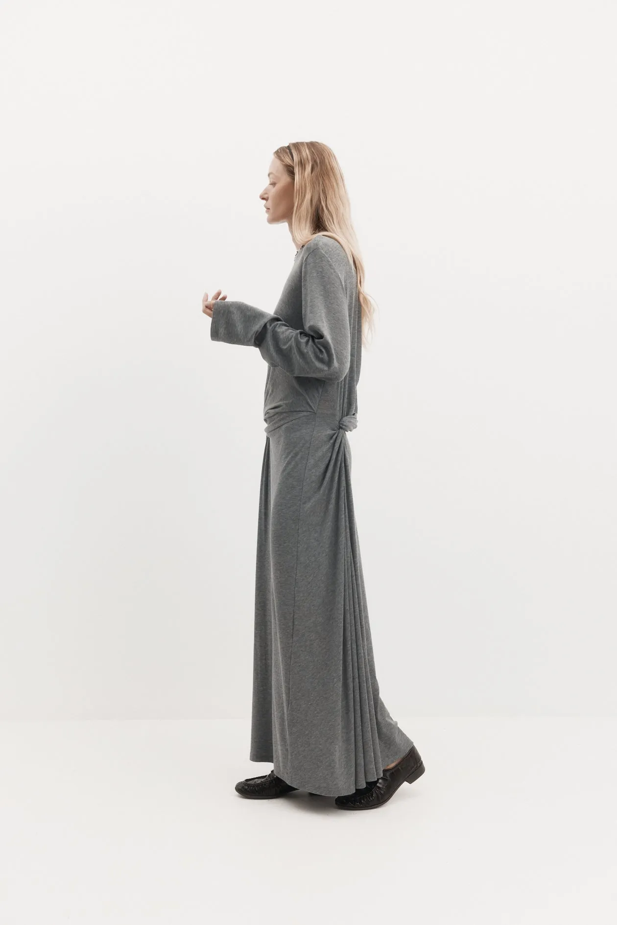 Teller Dress in Tencel Jersey sold by Harris Tapper product image thumbnail 3
