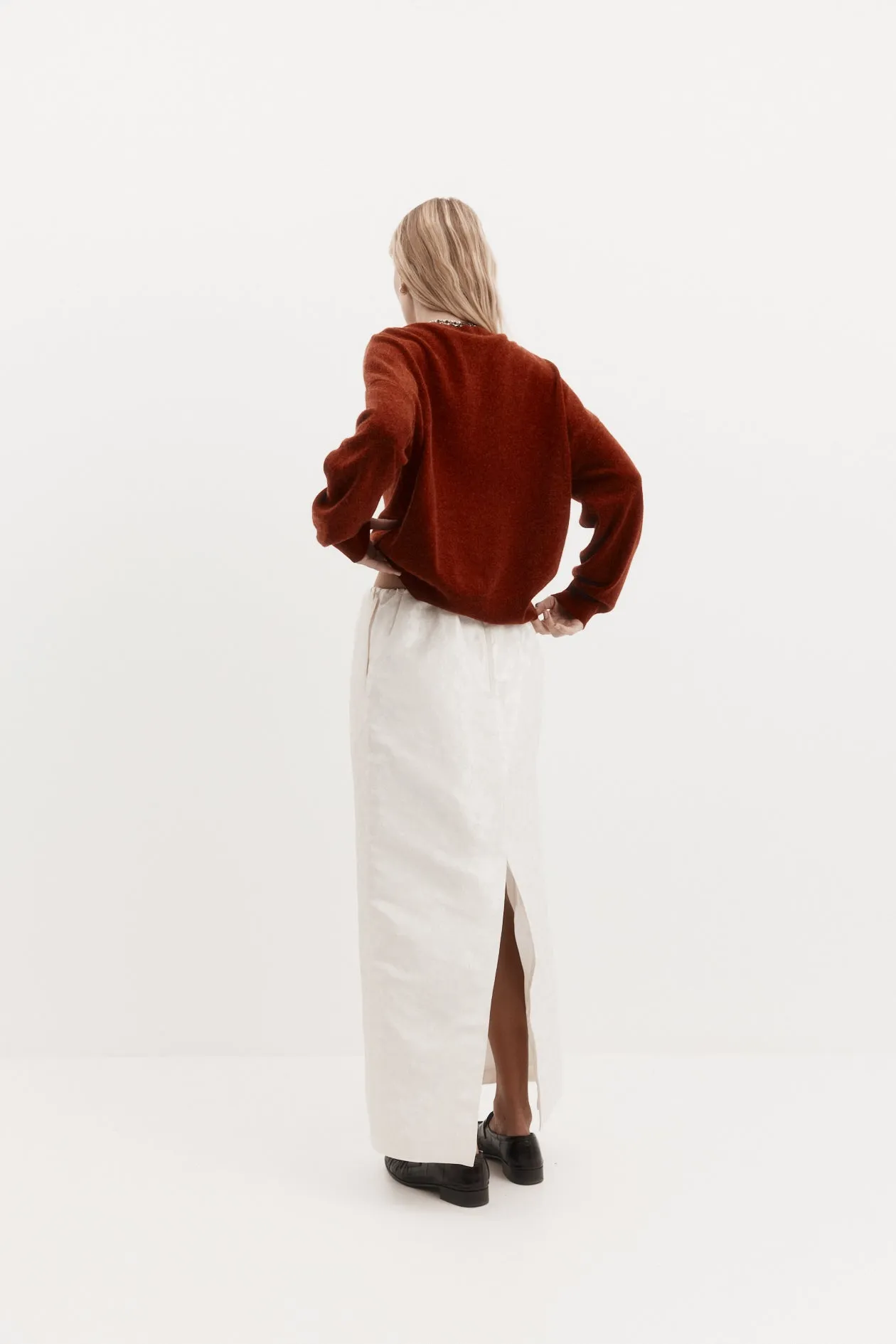 Cyrus Jumper in Wool Cashmere sold by Harris Tapper product image thumbnail 3