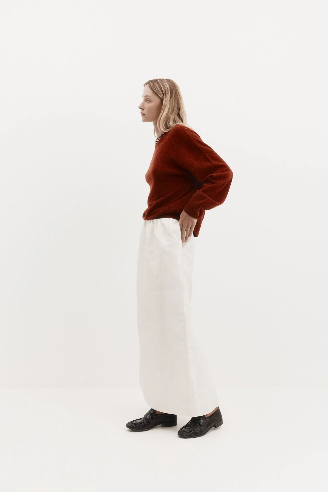Cyrus Jumper in Wool Cashmere sold by Harris Tapper product image thumbnail 4