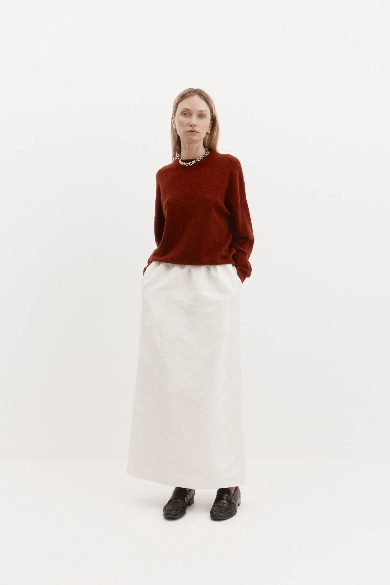 Cyrus Jumper in Wool Cashmere sold by Harris Tapper product image thumbnail 2