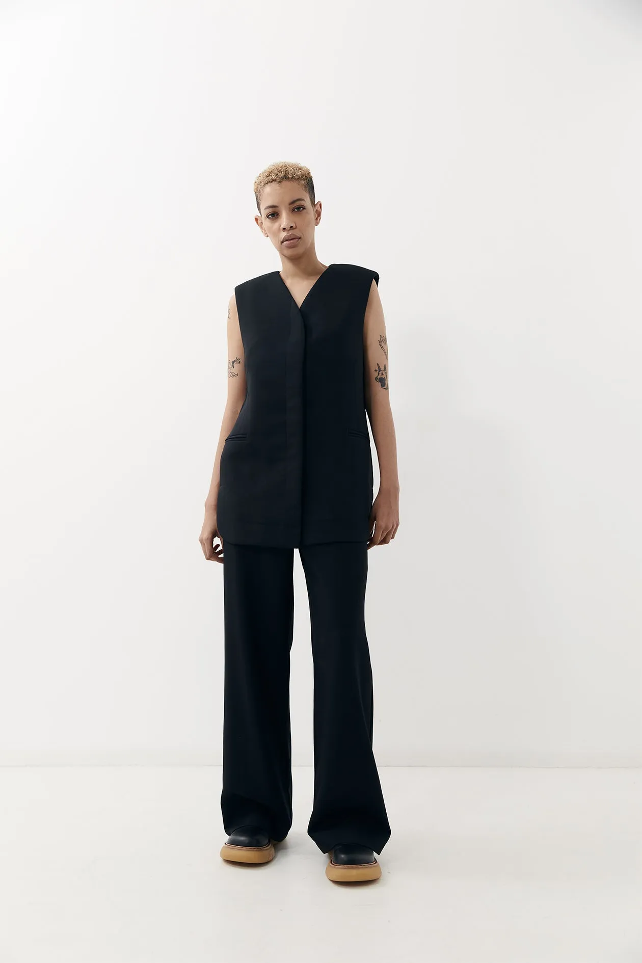 Tuxedo Trouser Black sold by Harris Tapper product image thumbnail 4